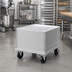 Thumbnail image #3 for Channel Manufacturing Aluminum Bun Pan / Dough Box Dolly with 5-Inch Swivel Plate Casters, 100-Pan Capacity