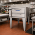 Thumbnail image #2 for Bakers Pride Super Deck Series Gas Pizza Deck Oven with 36 x 24-1/2 Inch Ceramic Bake Deck, Single Chamber, Shallow Depth