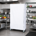 Thumbnail image #2 for Quantum 24 x 36 x 74 Inch Wire Cart Cover, White 400 Denier Nylon with Velcro Flap