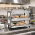 Thumbnail image #2 for Hatco Glo-Ray Horizontal Dual-Shelf Pass-Thru Countertop Merchandising Warmer, 52 Inch, 3520W