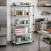 Thumbnail image #2 for Quantum Solid Stainless Steel Stationary Shelving Starter Kit, 36