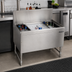 Thumbnail image #2 for Advance Tabco Prestige Supreme 42-Inch Stainless Steel Bar Ice Chest with 10-Circuit Cold Plate