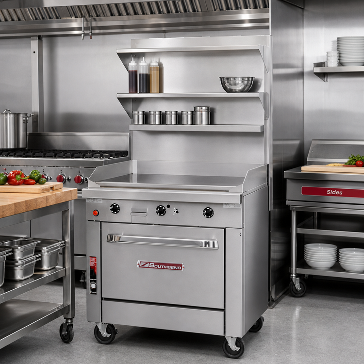 Product image #2 for Southbend Platinum 16-Inch Modular Gas Griddle with Thermostatic Controls and 1-Inch Plate