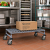 Thumbnail image #2 for Quantum Mobile Wire Dunnage Platform Rack, 36 x 24 x 12 Inches, Gray Epoxy