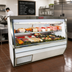 Thumbnail image #2 for Howard-McCray 34N Series 96 Inch Remote Double-Duty Deli Meat & Cheese Service Case, Straight Glass, Stainless Steel