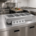Thumbnail image #2 for Randell Custom & Serving 1-Pan Drop-In Electric Hot Food Well with Auto Water Fill and Drain