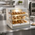 Thumbnail image #2 for Antunes DC-27L Large Capacity Countertop Pastry Display Case with Lighting and Acrylic Panels
