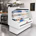 Thumbnail image #3 for Dairy Curved End Open Merchandiser, 75-Inch Wide, Remote Refrigeration, White