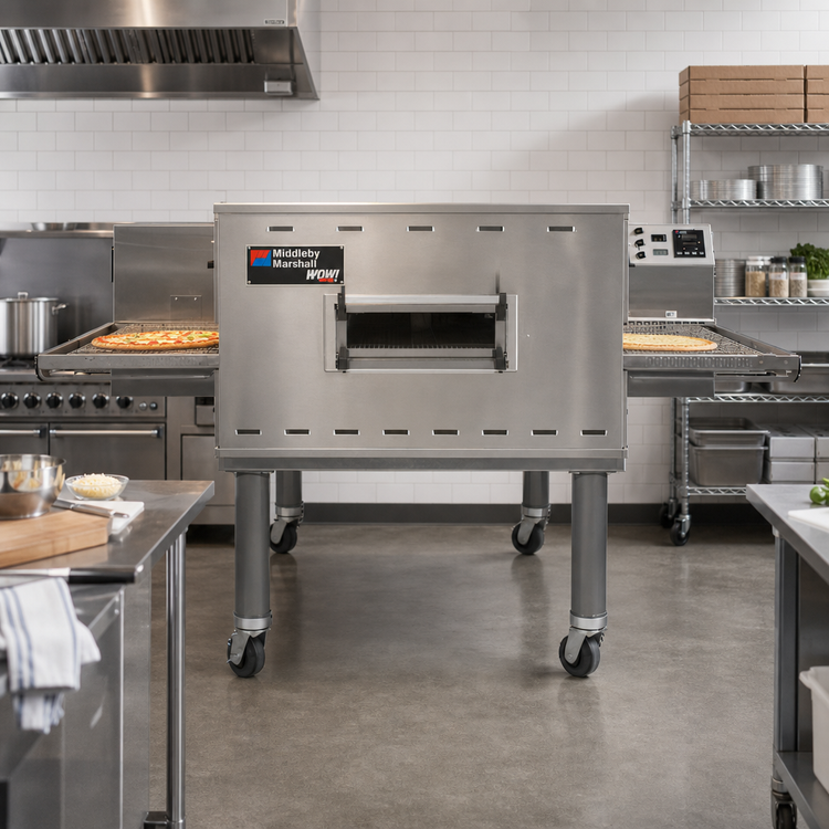 Product image #2 for Middleby Marshall PS638E-CO Electric Impingement Plus Single Deck Conveyor Oven