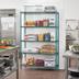 Thumbnail image #2 for EagleGard 5-Tier Stationary Starter Wire Shelving Unit, 48W x 21D x 74H Inches, Hybrid Epoxy Finish
