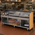 Thumbnail image #2 for Executive Series 95-Inch Portable Bar with Maple Wood Front and Sides, Solid Surface Top, and Dual Ice Bins