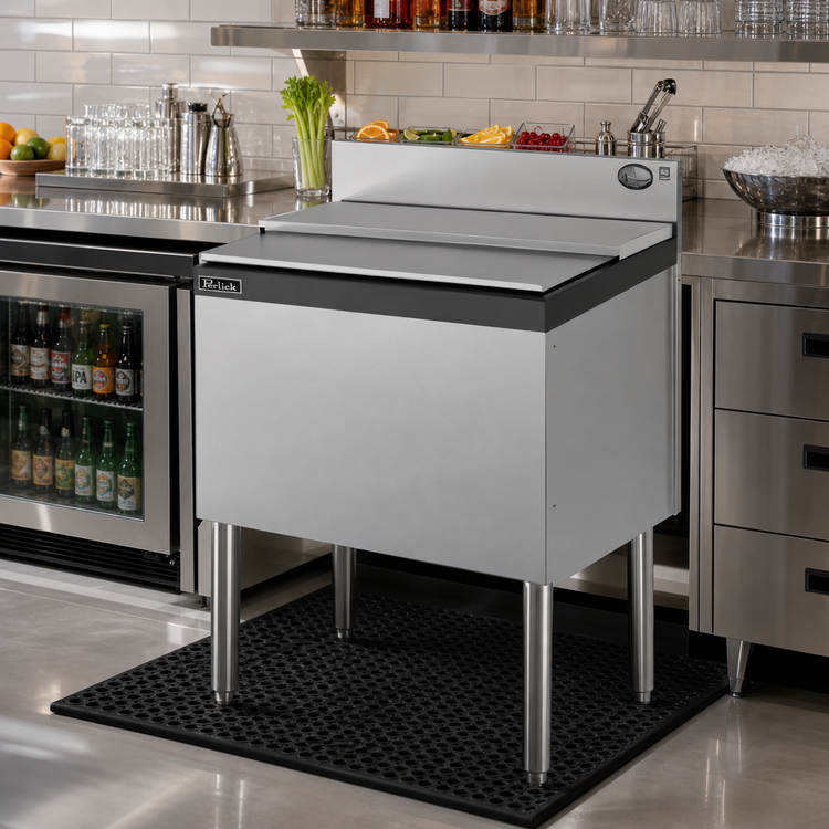 Product image #2 for Perlick Top Shelf TS Series 48-Inch Modular Underbar Ice Bin/Cocktail Unit with 10-Circuit Cold Plate