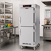 Thumbnail image #2 for Metro C5 8 Series Full-Height Pass-Thru Controlled Temperature Holding Cabinet with Dutch Doors and Touch-Screen Controls, 120V
