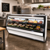 Thumbnail image #2 for Howard-McCray 40E Series 75-Inch Straight Glass Self-Contained Deli Meat & Cheese Service Case with LED Lighting