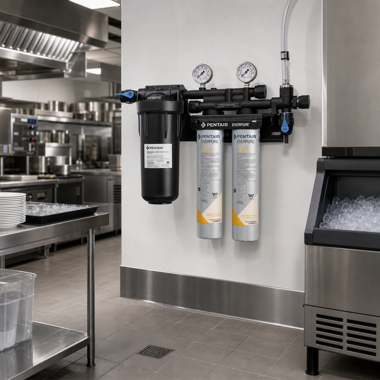 Product image #2 for Everpure QC7I PF Twin 4FC-S Commercial Ice Maker Water Filtration System