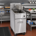 Thumbnail image #2 for Imperial IFS-50-EU 50 lb. Electric Floor Fryer with Tilt-Up Elements