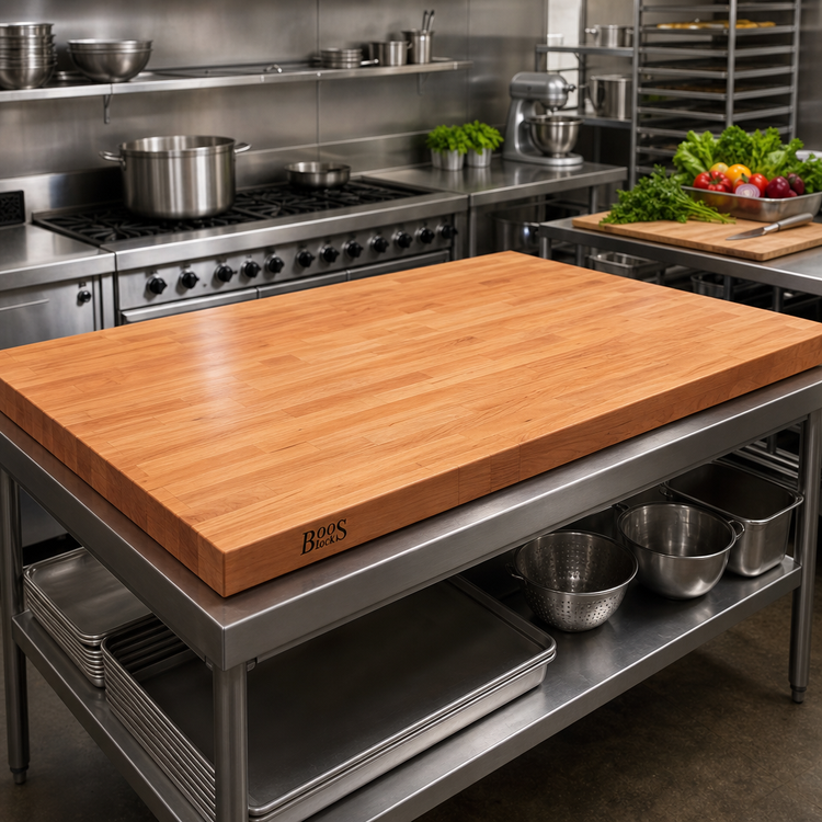 Product image #2 for Boos Block American Cherry Blended Edge Grain Kitchen Countertop