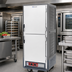 Thumbnail image #2 for Metro C5 3 Series Full-Height Low-Watt Heated Holding Cabinet with Dutch Solid Doors, Gray Insulation Armour