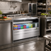 Thumbnail image #3 for Turbo Air TOM-48UC-S-N Low Profile Drop-In Horizontal Open Refrigerated Display Case