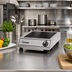 Thumbnail image #2 for Garland Quick Ship Countertop Single-Burner Induction Baby Hob Cooktop with 10.2-Inch Ceran Glass Top