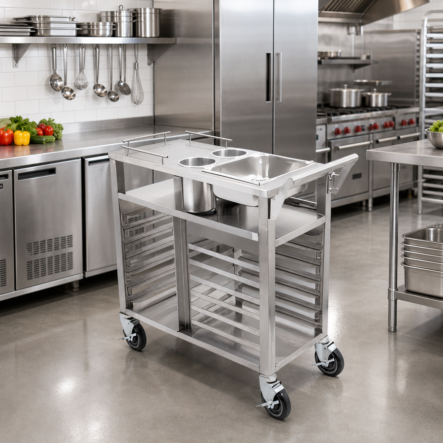 Commercial Kitchen Production Set
