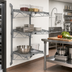 Thumbnail image #2 for Quantum Wall-Mounted Cantilever 3-Shelf Starter Unit, Gray Epoxy Antimicrobial Finish