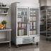 Thumbnail image #2 for Beverage-Air Horizon Series Two-Section Reach-In Glass Door Freezer, 46.2 Cu. Ft.