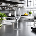 Thumbnail image #3 for Lucaris Serene 6 oz. Clear Stemmed Champagne Flute