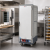 Thumbnail image #2 for Metro C5 3 Series Full-Height Mobile Moisture Heated Holding & Proofing Cabinet with Solid Door and Fixed Wire Slides, Gray