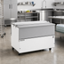 Thumbnail image #2 for Beverage-Air 58-Inch Dual Access Cold Wall School Milk Cooler, 22.5 Cu. Ft., White
