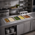 Thumbnail image #2 for Delfield Drop-In Electric Hot Food Well, 5 Full-Size Pans, Individually Controlled