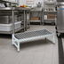 Thumbnail image #2 for Fermostock 42-Inch x 22-Inch x 12-Inch Aluminum Dunnage Rack with Adjustable Composite Feet