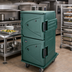 Thumbnail image #3 for Cambro Camtherm Tall Profile Electric Hot Holding Cart with Double Doors and 12 Sheet Pan Capacity