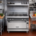 Thumbnail image #2 for Vulcan V Series 36-Inch Heavy Duty 6-Burner Gas Range with Standard Oven