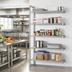 Thumbnail image #2 for EAGLEbrite 5-Tier Add-On Wire Shelving Unit, 30W x 18D x 74H, Zinc Finish