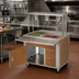 Thumbnail image #2 for DineXpress DXP5CI 5-Well Full-Size Iced Cold Food Counter