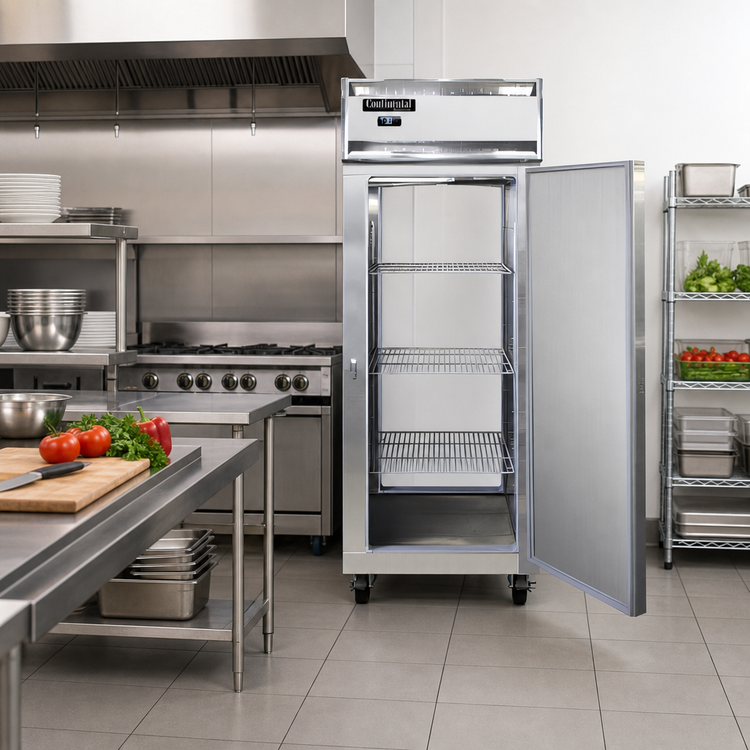 Product image #2 for Continental Refrigerator 1FENSAPT One-Section Extra-Wide Pass-Thru Commercial Freezer