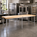 Thumbnail image #2 for John Boos Stainless Steel Baker's Table Frame for 120 Inch x 60 Inch Top