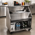 Thumbnail image #2 for Glastender Portable Bar for Stackable Cups with Stainless Steel Top, Ice Bin, and Beverage Compartment