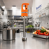 Thumbnail image #2 for Master MX2000 Variable Speed Immersion Blender with 16-Inch Stainless Steel Shaft, 15-Gallon Capacity, 115V