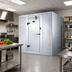 Thumbnail image #2 for AmeriKooler Indoor Quick Ship Walk-In Freezer with Floor, Remote R-448A Refrigeration, 7'-10