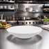 Thumbnail image #3 for Alpine White 9 Inch 12 oz Ceramic Rim Soup Bowl