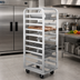 Thumbnail image #2 for Eagle Lifetime Series Universal End-Load Roll-In Refrigerator Rack, Aluminum, 21-1/2 x 26 x 64 Inches