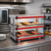 Thumbnail image #2 for Hatco Glo-Ray Designer Horizontal Countertop Hot Food Display Warmer with 2 Shelves, 60.25 Inches Wide