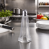 Thumbnail image #2 for Winco 1 oz Glass Tower Salt and Pepper Shaker with Stainless Steel Top