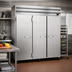 Thumbnail image #2 for Howard-McCray 78-Inch Three-Section Remote Reach-In Freezer with Solid Hinged Stainless Steel Doors
