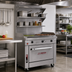 Thumbnail image #2 for Southbend Platinum 48-Inch Heavy Duty Gas Range with Full-Width Thermostatic Griddle, Standard Oven and 12-Inch Cabinet