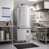 Thumbnail image #2 for Hobart Warewash Advansys Ventless Front-Loading Pot/Pan/Utensil Washer, 12 Sheet Pan Capacity, 208/240V