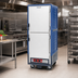 Thumbnail image #2 for Metro C5 3 Series Full-Height Mobile Heated Holding Cabinet, Blue Insulation Armour, Dutch Solid Doors