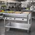 Thumbnail image #2 for Vollrath ServeWell® 3-Well Stationary Hot Food Table with Open Shelf Base, Stainless Steel